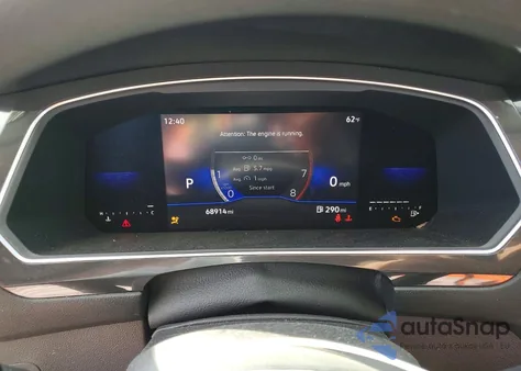 2022 Volkswagen Tiguan S из США, поврежденный, VIN 3VV1B7AX4NM148886